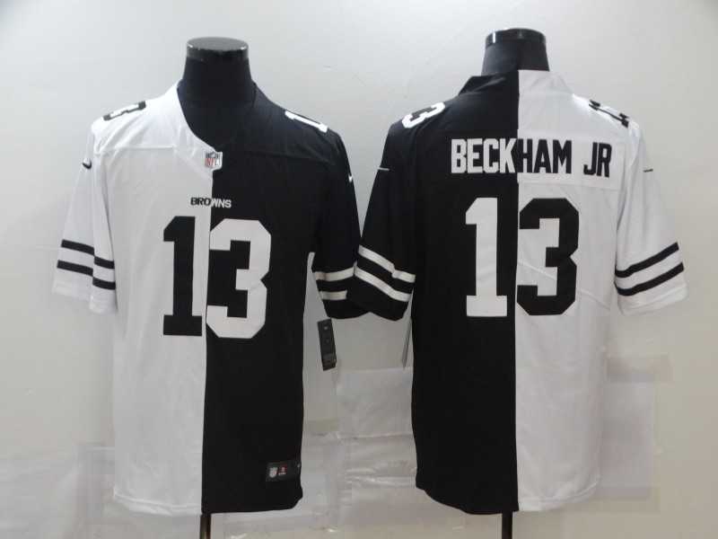 Nike Browns 13 Odell Beckham Jr. Black And White Split Vapor Untouchable Limited Jersey Dzhi,We sell and wholesale Nike Browns 13 Odell Beckham Jr. Black And White Split Vapor Untouchable Limited Jersey Dzhi on line form chian!